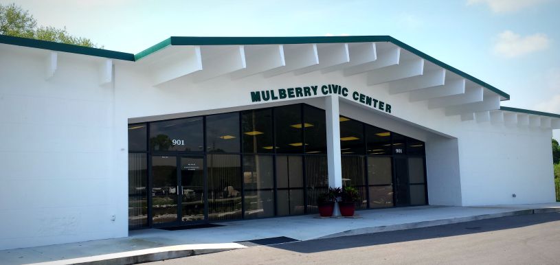 Mulberry Civic Center (web page) 815x385